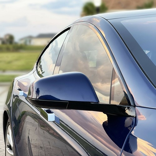 Superposición de apagón de eliminación de cromo para ventana Tesla Model S 2012-22 y ajuste lateral - Imagen 4 de 7