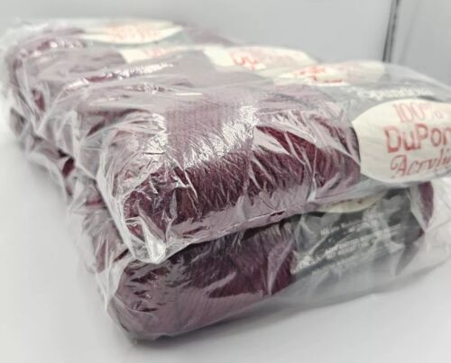 Lot Of 18 New Spundola Dupont Acrylic Yarn Skeins 4 Ply Knitted Worsted Wt 3 oz - Picture 4 of 11