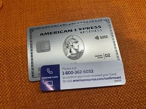 AMERICAN EXPRESS PLATINUM BUSINESS TRAVEL CREDIT CARD AMEX CENTURION