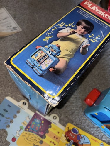 Vintage Milton Bradley Playskool "Alphie The Electronic Robot" 426 1978 AS IS - Picture 8 of 10