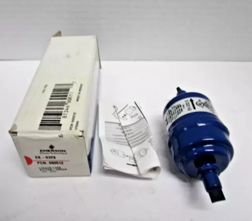 EMERSON 060012 1/4" ODF EK032S-SERIES LIQUID LINE FILTER-DRIER, MWP 680PSIG