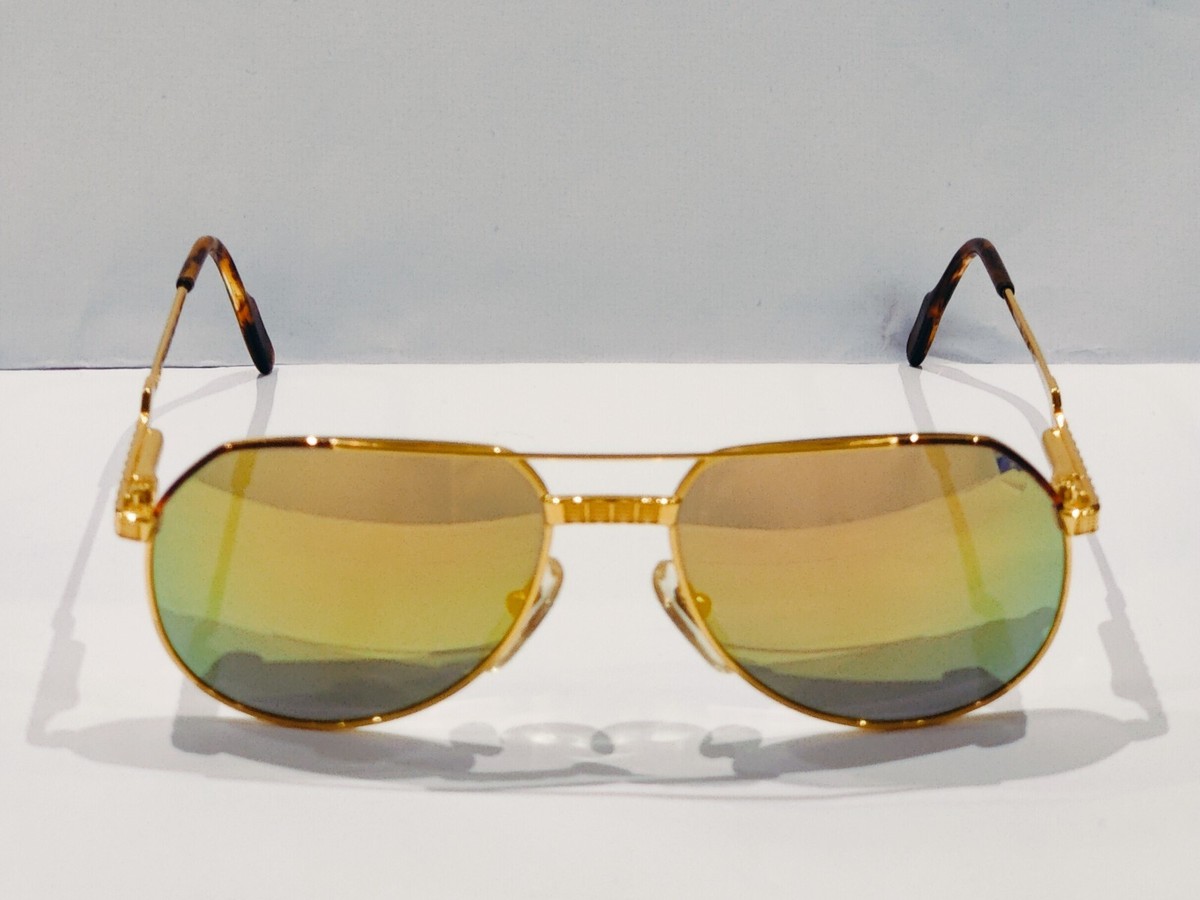 Hilton Exclusive 021 C2 Sunglasses 24KT Gold Yellow Mirror  display picture 2
