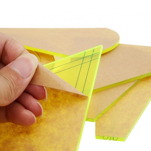 Acrylic Quilting Template Ruler 10pcs for Quilting Blanket Making Clothing Craft - Picture 5 of 9