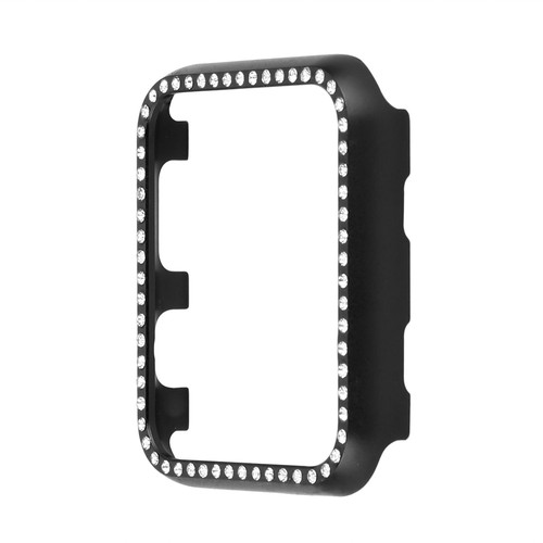 Funda delgada de metal de aluminio diamantes para Apple Watch Series 7 6 5 4 3 2 - Imagen 19 de 35