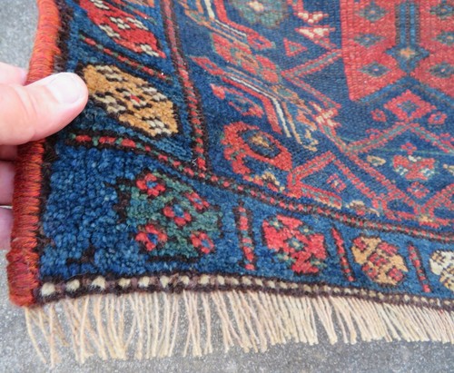 ANTIQUE KURDISH NARROW RUNNER. LONG RUG. NORTH WEST PERSIIA. 275CM X 76CM. - 第 11/22 張圖片