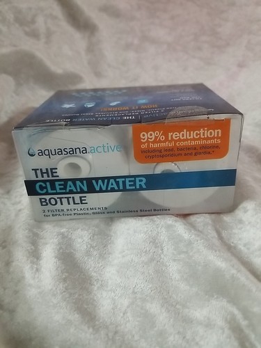 NEU Aquasana active "The Clean Water Bottle" 2 Filterersatz - Bild 3 von 4