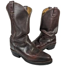 US Made Chippewa Corbel Briar Pitstop 20012 Western Cowboy Boots 9 EE Extra Wide