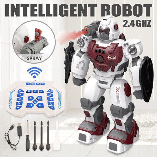 2.4GHz Remote Control Spray Robot Gorilla Toy Gesture Sensing Kids Toy Gift AU - Picture 6 of 17