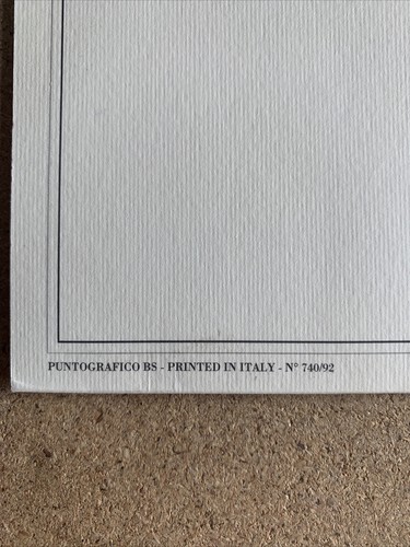 Ferrari Jacques Swaters Menu signed - Picture 3 of 5