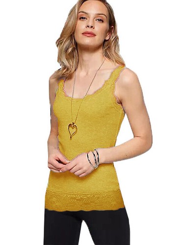 Camisa lisa talla grande para damas top encaje cuello de encaje camisa con correas para el torso - Imagen 16 de 17
