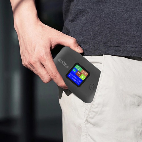 Portable Unlocked 5G 4G Wireless WiFi Router Mobile Broadband LCD MIFI Hotspot - Picture 13 of 13