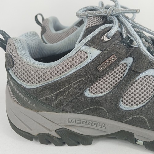 Merrell Castle Rock Dream Blue Grey Women's Hiking Shoes 9 US/ 6.5 UK/ 40 EU - Picture 2 of 14