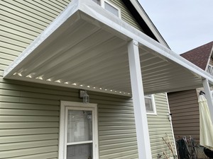 10x24 025 Gauge Aluminum Awning Awnings Patio Cover Ebay