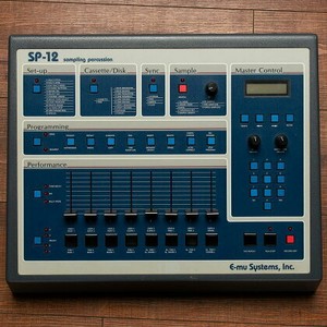 Original-E-mu-SP12-TURBO-Sampling-Drum-Machine-SP-12-Emu-vintage
