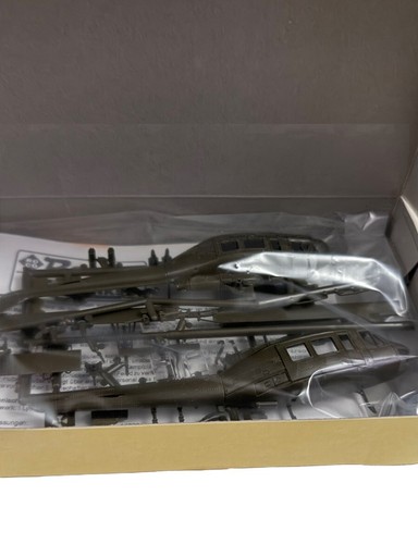 Vintage Roco Minitanks H0 248 Bell UH-1D elicottero esercito kit 1/87 NUOVO - Foto 4 di 5