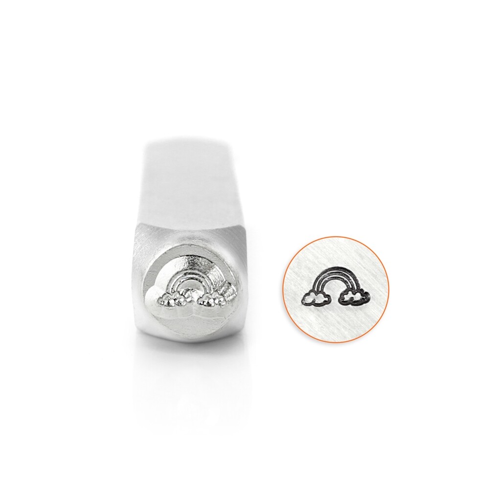 5mm Rainbow Metal Punch Design Jewelry Stamp