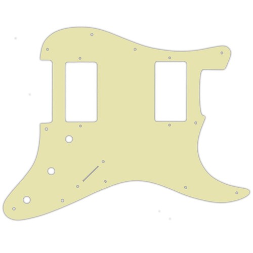NEW - Pickguard For Fender 2010-2014 MIM Blacktop Strat HH - MANY VARIETIES! - Picture 121 of 180