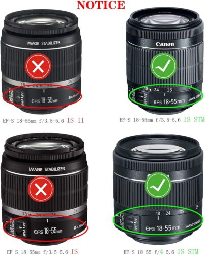 EW-63C Bayonet Mount Lens Hood fits Canon Rebel T7 EF-S 18-55mm f/3.5-5.6 is STM - Picture 2 of 6