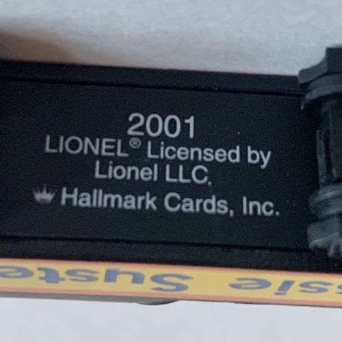 2 VTG Lionel Train Hallmark Christmas Ornaments Chessie System Engine 2001 2004 - Picture 6 of 12