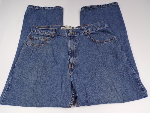 Vintage Levis 569 Mens Jeans 36 x 30 Loose Fit Straight Red Tab 100% Cotton J24 - Picture 7 of 11