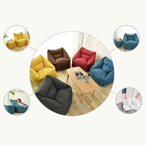 Sitzsack Stühle Sitzkissen Lounge Sessel Beanbag Indoor Outdoor ohne Füllung - Bild 4 von 13