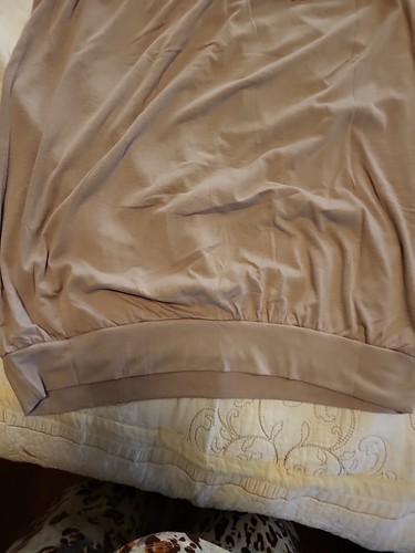 Romans brand ladies Taupe tank top New W/tag Strappy Embellished size 1X Plus - Picture 9 of 9