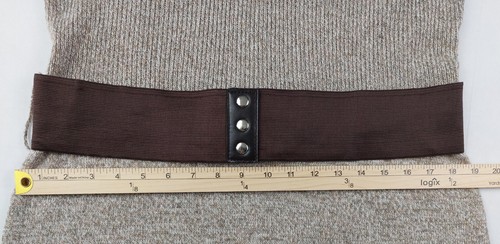 New Directions Sweater Dress Womens Size XL Brown Oatmeal Wool Blend NWT $110.00 - Picture 4 of 12