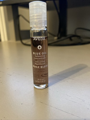 AVEDA Blue Oil Balancing Concentrate Rollerball .24oz / 7ml Discontinued Used - Picture 1 of 2