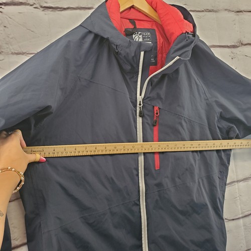 Chickfila TEAM STYLE OOBE Rain Jacket Mens XL Uniform Waterproof Hooded Zip - Picture 6 of 9