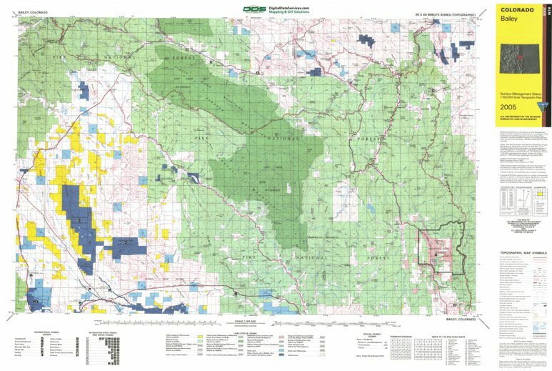 Johnson County Wyoming Blm Map - S L1200 