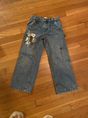 Pantalones de mezclilla carpintero azul para niños Piratas del Caribe de Disney Store talla 7 - Imagen 11 de 16