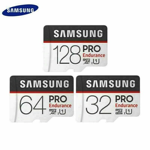 Scheda di memoria Samsung PRO 32 GB 64 GB 128 GB micro SD Class10 4K HD alta resistenza - Foto 1 di 11