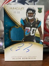 2014 Panini Immaculate Allen Robinson RPA /99 RC On Card Auto
