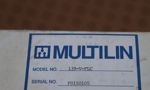 MULTILIN 139-V-FLC 10 OHM COPPER MOTOR PROTECTION RELAY - Picture 9 of 9