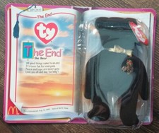 Ty Beanie Baby The End 1999 Y2k Millennium Teddy Bear New In Package McDonalds