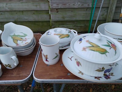  Worcester Evesham 皿 4枚セット Evesham royal worcester Fine China collection | eBay