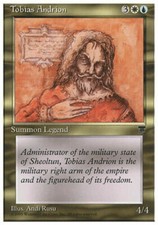 X4 Tobias Andrion Chronicles Played MTG Magic DNA GAMES