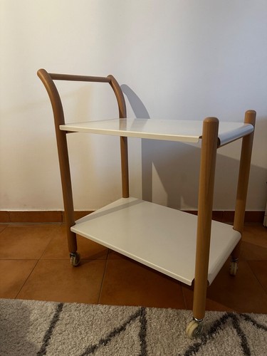 Beistelltisch Servierwagen IKEA PS2017 weiss buche - Bild 2 von 2