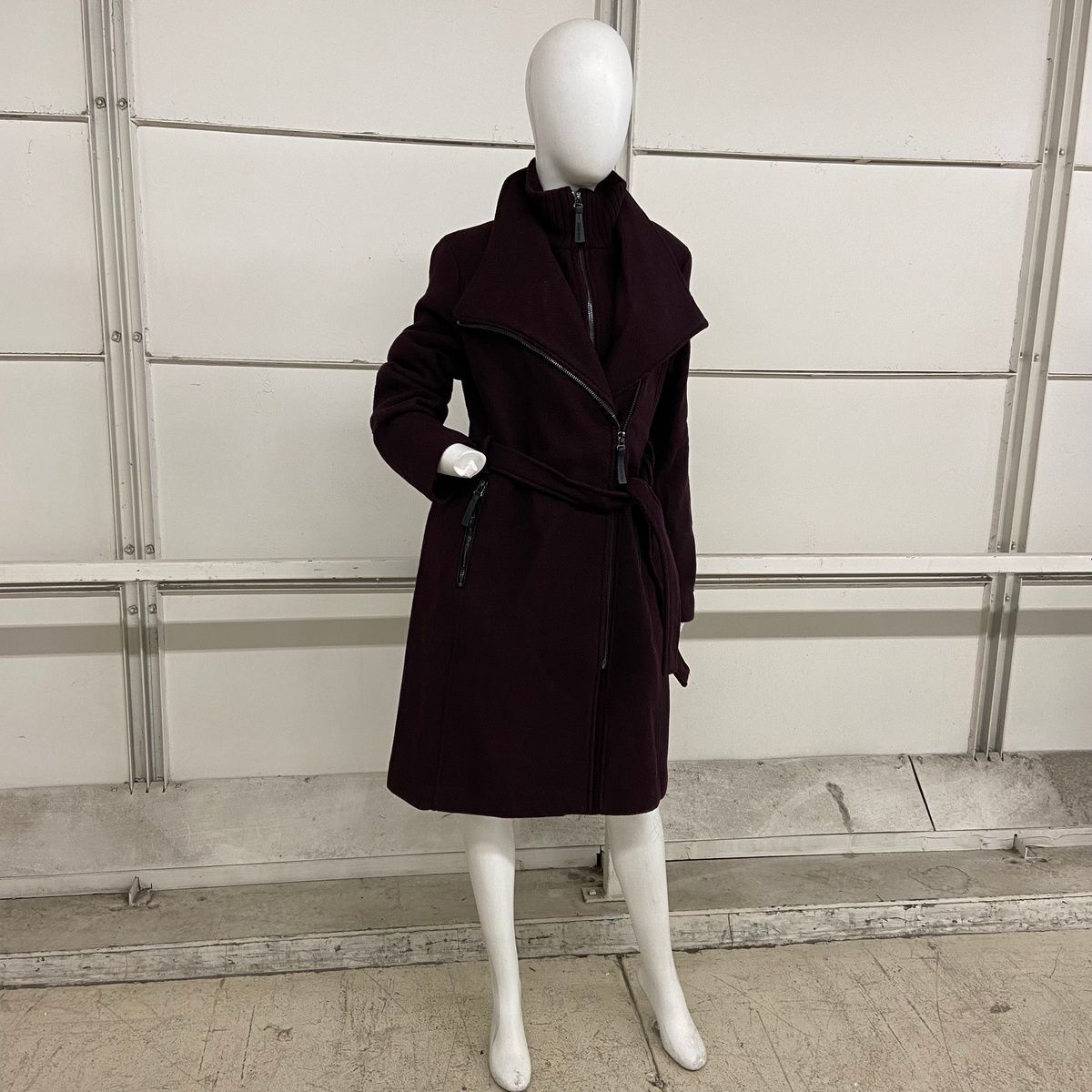 CALVIN KLEIN Wool Blend Belted Wrap Coat Women's Size L Dark Chianti CW388142 | eBay CALVIN KLEIN Wool Blend Belted Wrap Coat Women's Size L Dark Chianti CW388142 | eBay