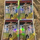 2023 Topps Chrome Baseball Aaron Judge 35th Anniversary Refractor #88BC1 4 CARDS