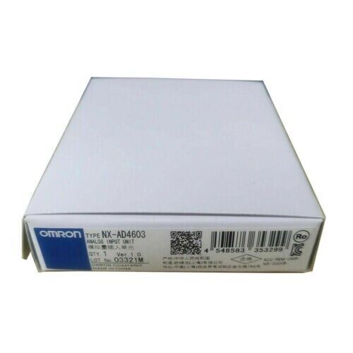Neu Omron NX-AD4603 NXAD4603 Analoge Eingabeeinheit in Box - Bild 2 von 6