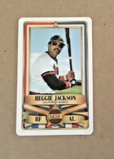 1982 PERMA GRAPHIC==ALL-STAR #-7 REGGIE JACKSON==CALIFORNIA ANGELS