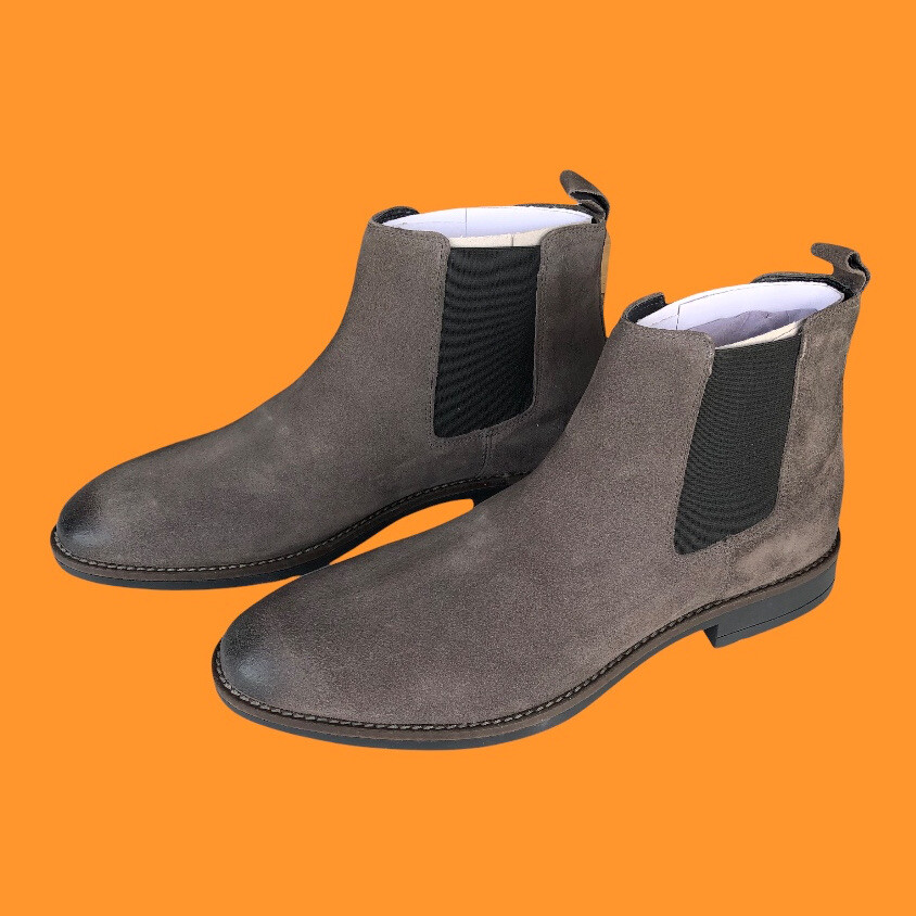 Crevo Mens Wendall Chelsea Boots Ankle - Grey Sz US 11.5  display picture 2