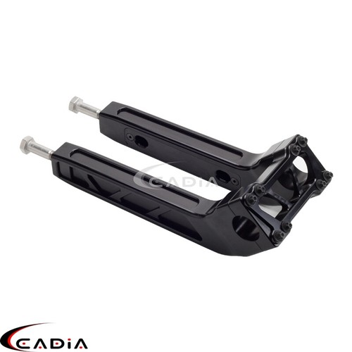 Elevador de manillar de 1-1/2" retroceso para Harley Dyna Softail Street Bob Sportster XL - Imagen 64 de 102