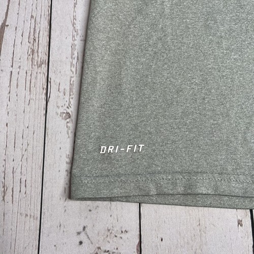 Nike DriFit University of Oregon Ducks Football T Shirt Mens Small Gray Green - Picture 3 of 8