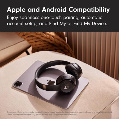 Auriculares inalámbricos Beats Solo 4 negros mate *NUEVOS SELLADOS - Ver caja * - Imagen 7 de 11
