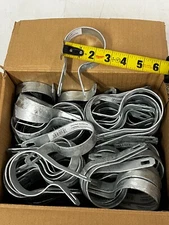 CASE OF 75 Merchant Metals 2-3/8" Galvanized Aluminum Tension Bands 92176