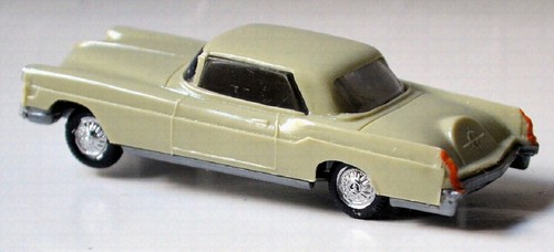 Lincoln Continental Mark II 6.0 L V8 Coupe 1956 grau-beige grey 1:87 EKO 2038 - Bild 6 von 7