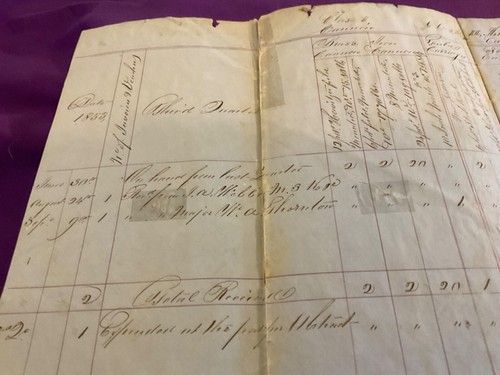 FORT CONSTITUTION 1853 CANNONS ARTILLERY US ARMY REPORT SGN W AUSTINE COMDG1751 - Picture 6 of 22