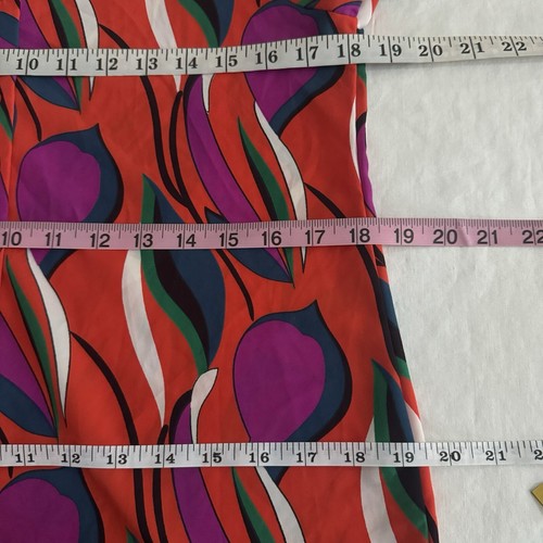 Bucket List Womens Blouse Small Long Sleeve 70's Inspired Retro Festival Party - Picture 12 of 15